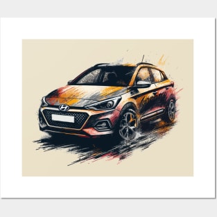 Hyundai i20 Posters and Art